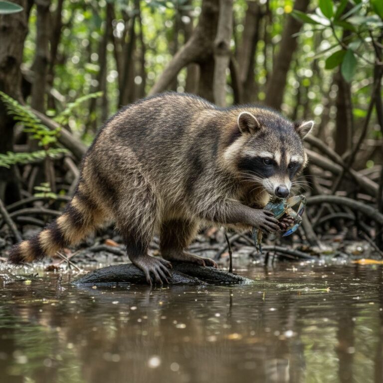 Lire la suite à propos de l’article Raton crabier