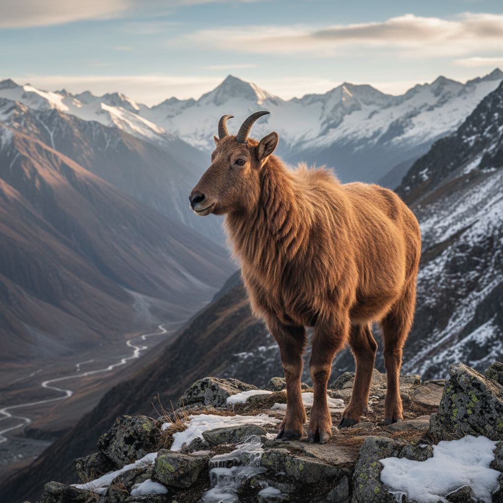 Tahr de l'Himalaya